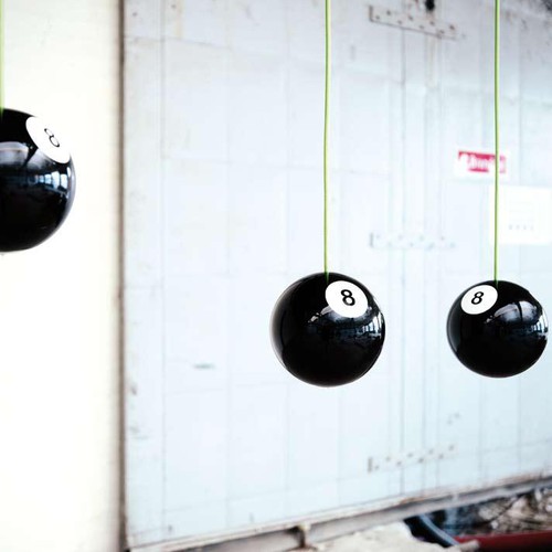 8 ball lamp by pulz lab