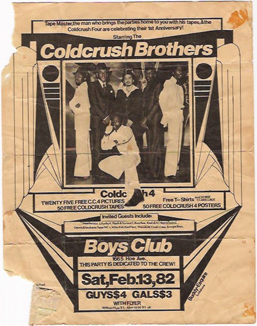 buddy esquire hip hop flyers block parties bronx