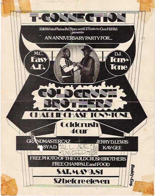 buddy esquire hip hop flyers block parties bronx